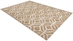 Koberec SIZAL FLAT 48957265 geometrický ROMBY naturálny / béžový