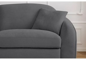 Tmavosivá rozkladacia pohovka 235 cm Cezanne – Bobochic Paris