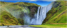 Obraz - Vodopád Seljalandsfoss (120x50 cm)
