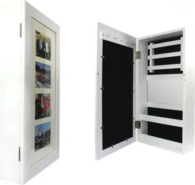 Nástenná skrinka na šperky 56 x 31 x 10 cm