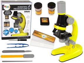 Lean Toys Detský Mikroskop – Žltý