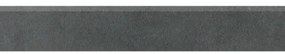 Sokel Rako Extra čierna 10x60 cm mat DSAS4725.1, 1 ks