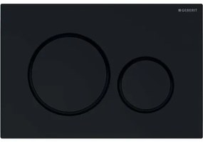Geberit Sigma20 ovládacie tlačidlo plast čierna 115.882.DW.1