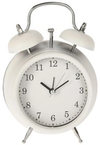 H&S Decoration Stolné hodiny Smart, biela