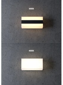 Redo 90325 - vonkajšie LED svietidlo KODIAK LED/8W/230V 4000K 20 cm IP65 biela