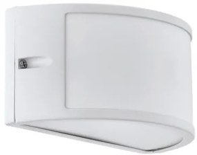 EGLO Vonkajšie nástenné LED svietidlo CATAMARCA, biele