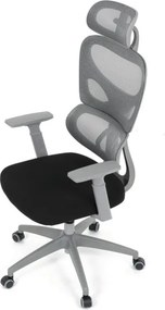 Kancelárska stolička sivá KA-K2081 GREY