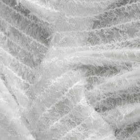 ZÁVES NA KRÚŽKOCH EVA MINGE TIFFANY 135X250 CM BIELA