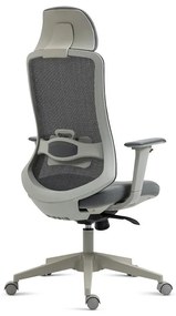 BONTEC Kancelárska stolička, synchrónny mechanizmus, sivá sieťovina, KA-V321 GREY Farba: Šedá