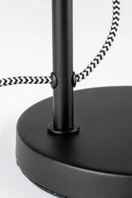 Čierna stolová lampa Landon - White Label