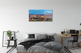 Obraz na akrylátovom skle Taliansko sunset panorama 100x50 cm