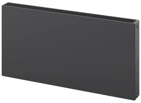 Mexen, Mexen Flat CF22 panelový radiátor 600 x 1300 mm, bočné pripojenie, 2057 W, antracit - W422F-060-130-66