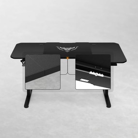 Výškovo Nastaviteľný Stôl Diablo X-Tensio 1600 Čierny