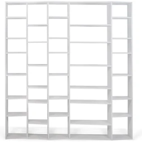 Biela knižnica 216x224 cm Valsa – TemaHome