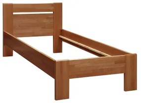 Jednolôžková posteľ AMBER 90x200 cm orech