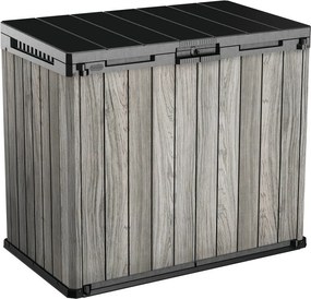 Sivý plastový záhradný úložný box Deco – Keter