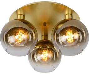 Lucide 74114/03/02 - Stropné svietidlo MARIUS 3xE27/40W/230V zlatá