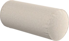 Jednoduchý valcový vankúš farba produktu sivá látka zapletaná