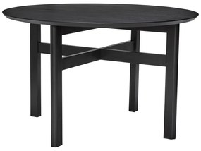 Čierny okrúhly jedálenský stôl ø 120 cm Fjord – Hübsch