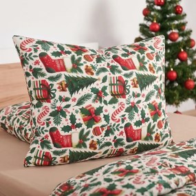 Vianočné obliečky Holly Jolly EMI, Detský set 90x130 + 45x65