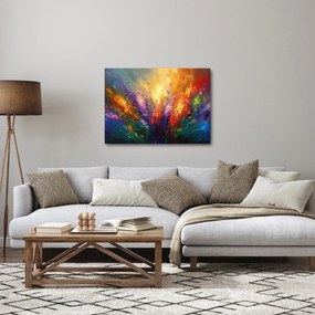 Obraz - Abstrakcia kvetov (70x50 cm)