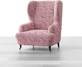 Bielastické poťahy BRILLANTE bordó kreslo ušiak (š. 60 - 110 cm)