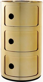 Dizajnová skrinka Componibili, 3 moduly, V 59 cm