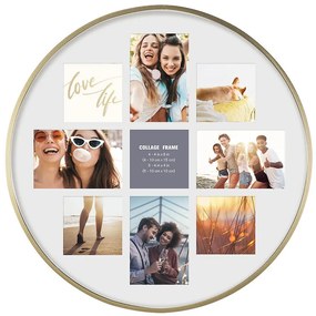 Fotorámik hliníkový 45x45cm Al114-Lsqqj Gold