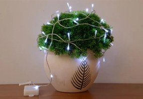 Nexos 2141 Vianočné LED osvetlenie - 5 m, 50 LED, studeno biele