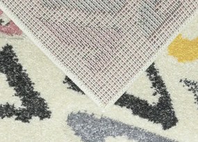 Koberce Breno Kusový koberec PORTLAND 54/RT4X, viacfarebná,67 x 120 cm