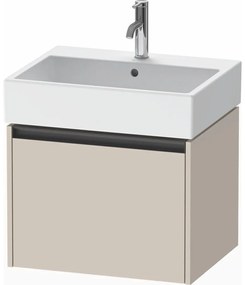 DURAVIT Ketho 2 závesná skrinka pod umývadlo, 1 zásuvka, 584 x 460 x 440 mm, taupe matná, K25075091910000