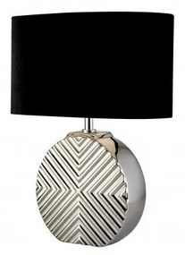 Searchlight EU700804 - Stolná lampa 1xE14/10W/230V čierna