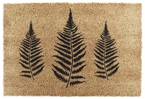 Rohožka z kokosového vlákna 40x60 cm Fern Leaf – Artsy Doormats