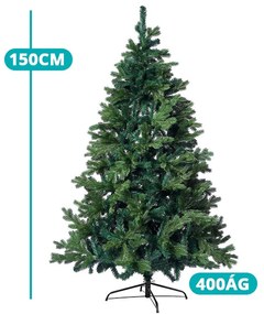 3D umelý stromček s kovovým stojanom, rôzne veľkosti- 150 cm