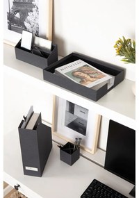 Kartónové organizéry v súprave 4 ks Hugo Canvas Paper Laminate – Bigso