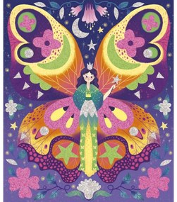 Kreatívna súprava Magic Fairies - samolepky a fosforeskujúci piesok