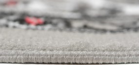 TA Koberec Z835C ŠEDÁ EUFRAT ESM Rozmer: 70X140 cm