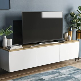 Televízny stolík Neon White
