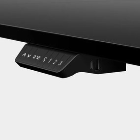 Elektrický výškovo nastaviteľný stôl Hero 9.1 čierny