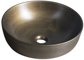 Sapho Sapho, PRIORI keramické umývadlo, priemer 41,5 cm, bronz, PI032
