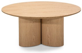 Kulatý konferenční stolek Torino 100 cm dub přírodní