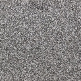 Lano, Koberec metráž Supersoft 840 sv. šedý, na mieru s bordúrou, šíře 4m, šedá, ab (mriežka), kancelária