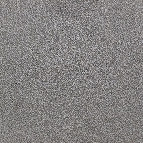 Tapibel, Koberec metráž Supersoft 840 sv. šedý, na mieru, šíře 4m, šedá, ab (mriežka), chodba / predsieň