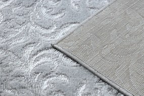Moderný MEFE koberec   8734 Ornamenty, sivý