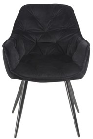 DIZAJNOVÁ STOLIČKA DIANE ZAMAT ČIERNA