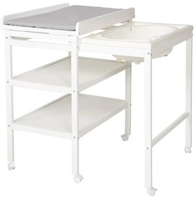 Biely prebaľovací pult Style grau – Roba