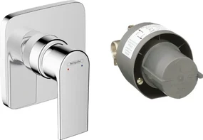 Hansgrohe Vernis Shape, sprchová batéria pod omietku, s telesom, chrómová, HAN-71662000