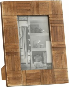 Fotorámik v dizajne plátkov dreva – 21,5*10,5*16 cm