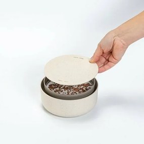Plastia Veľká farma Micro, slonová kosť s kávovou usadeninou
