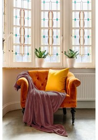 Vínovočervený mikroplyšový pléd na dvojlôžko 220x240 cm Cosy – Tiseco Home Studio